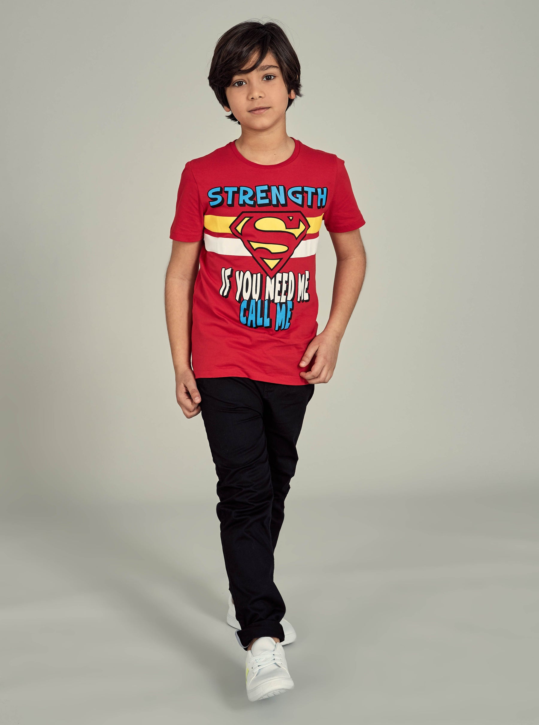 Kids Boy Superhero T-shirt
