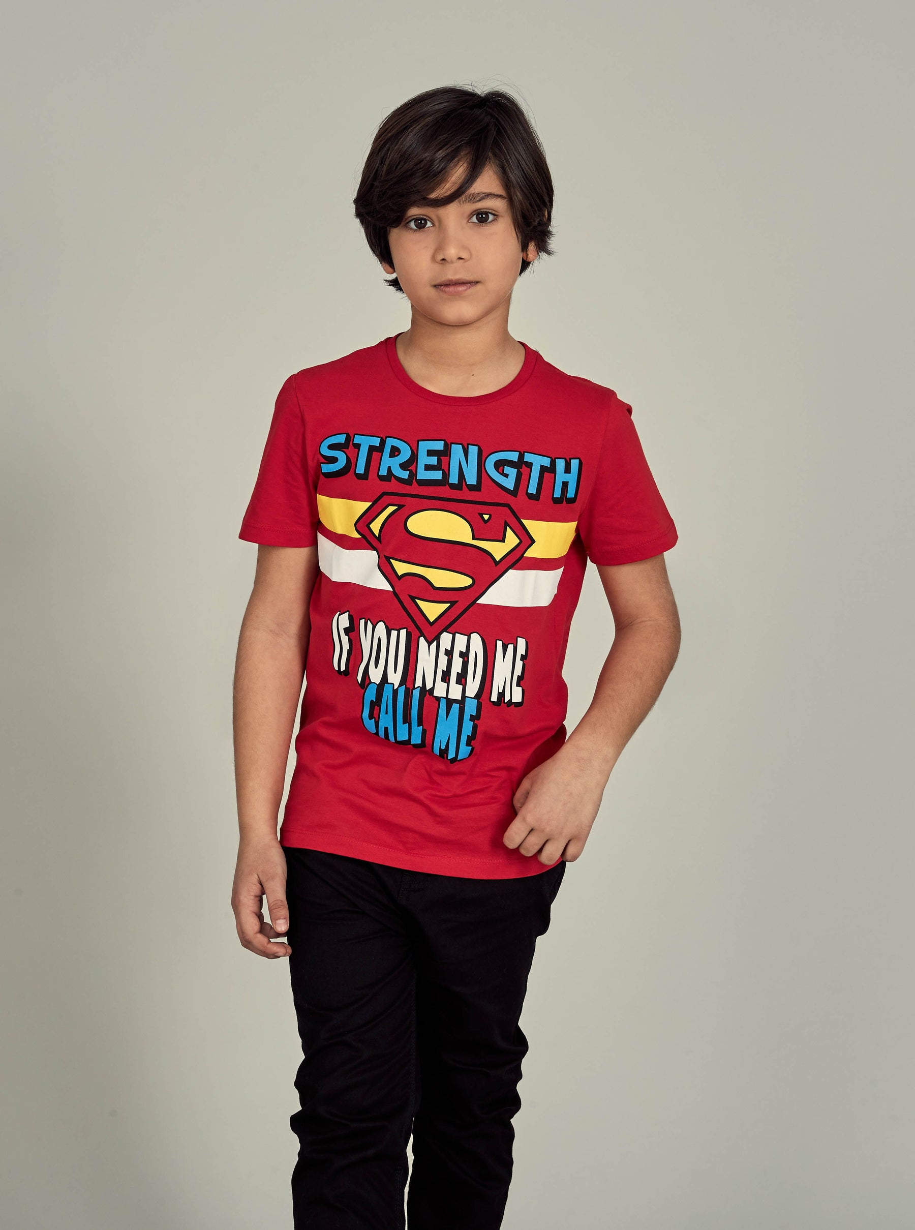 Kids Boy Superhero T-shirt